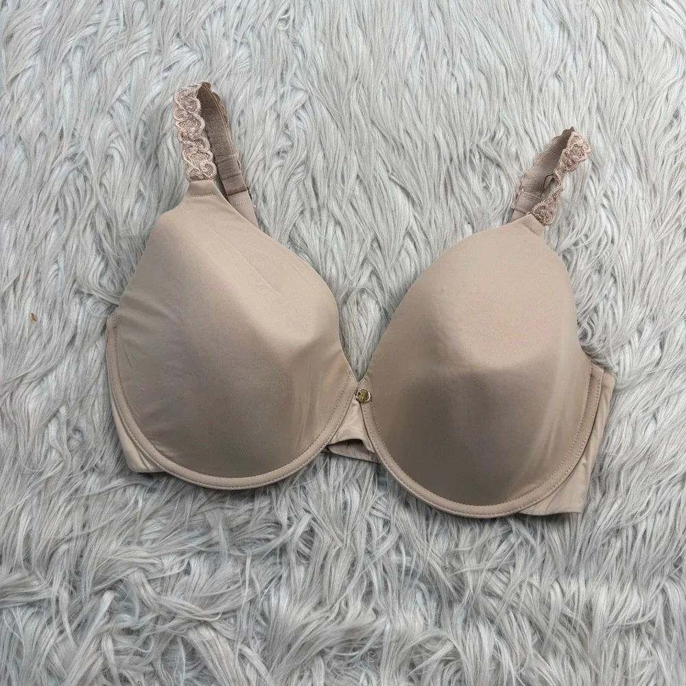 Natori Women's 34DDD Pure Luxe Custom Coverage Contour Underwire Bra 732080